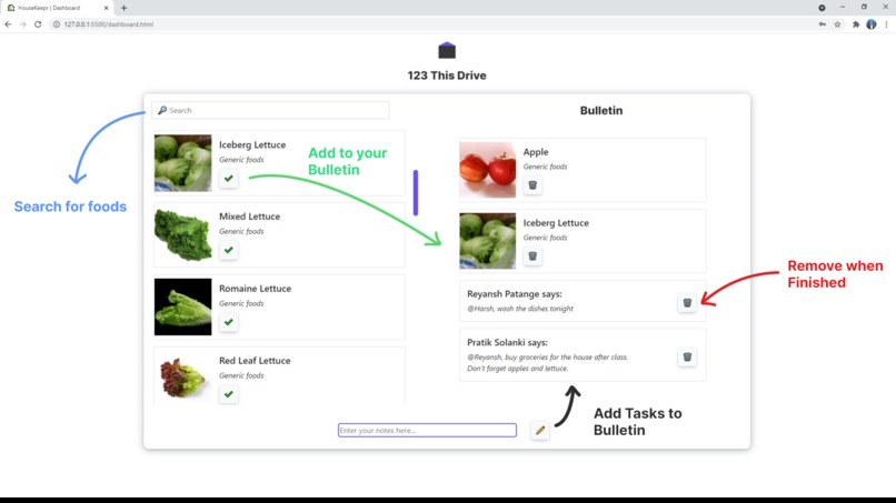 HouseKeepr – screenshot 3