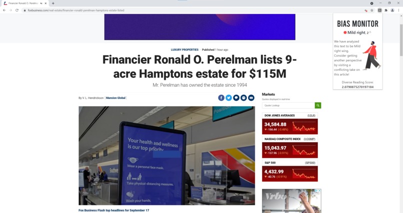 Bias Detector – screenshot 2