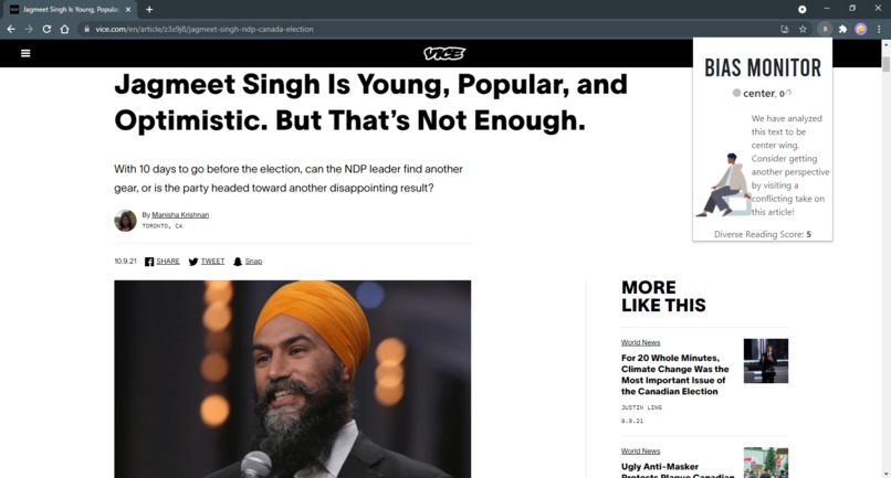 Bias Detector – screenshot 3