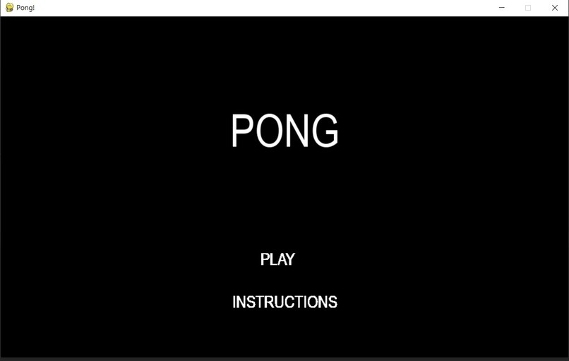 Pong AI – screenshot 1