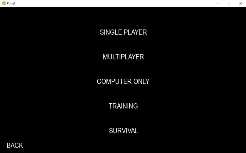 Pong AI – screenshot 3