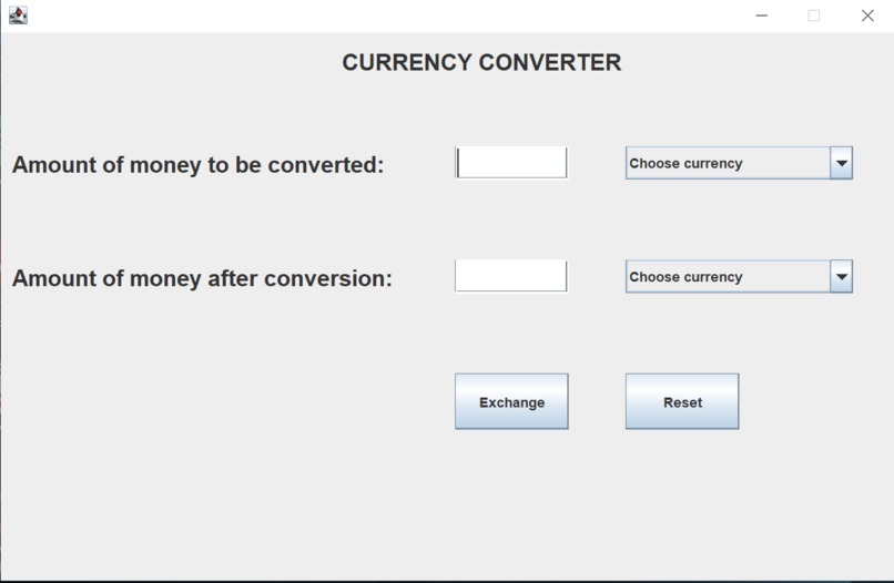 Currency Exchange – screenshot 1
