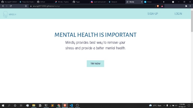 Mindly – screenshot 1