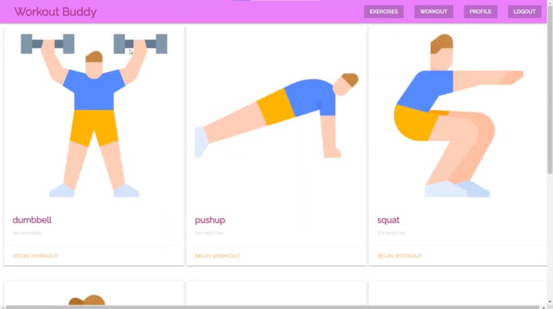 Workout Buddy – screenshot 2