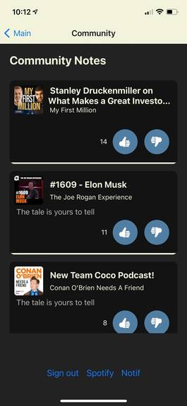 NotePod – screenshot 2