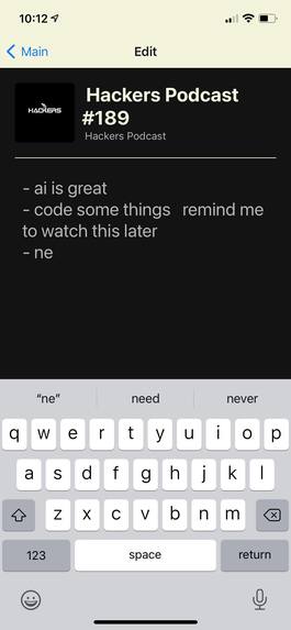 NotePod – screenshot 3