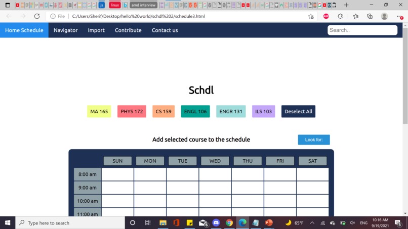 Schdl – screenshot 3