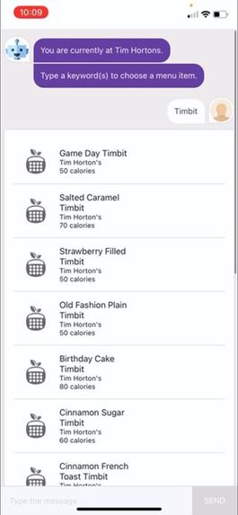 Menuvoice – screenshot 2