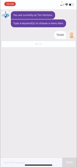 Menuvoice – screenshot 1