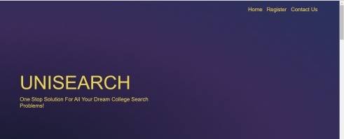 UniSearch – screenshot 1