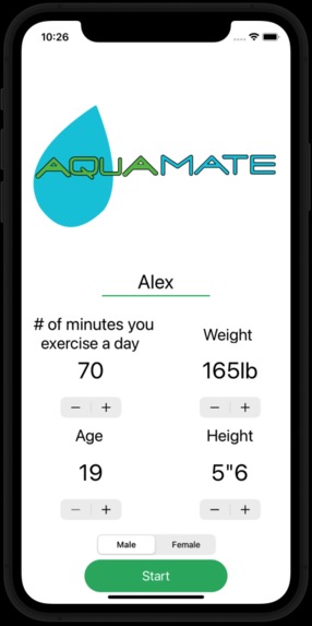 Aquamate Smart Water Bottle  – screenshot 3