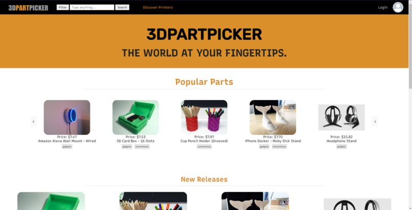 3dPartPicker – screenshot 1