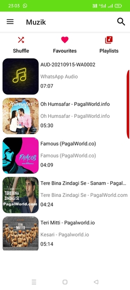 Muzik – screenshot 1