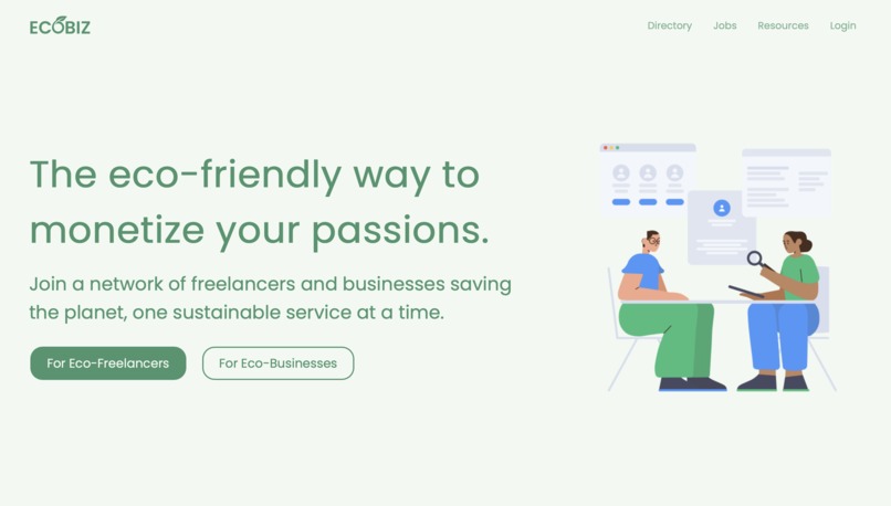 ECOBIZ – screenshot 1