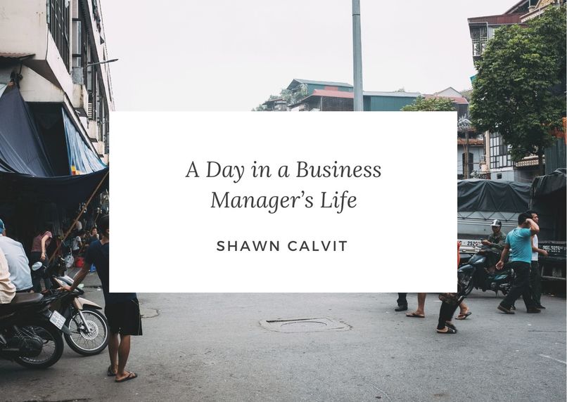 Shawn Calvit — A Day in a Business Manager’s Life – screenshot 1