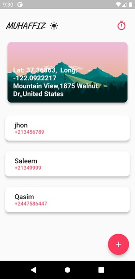 Muhaffiz App – screenshot 2