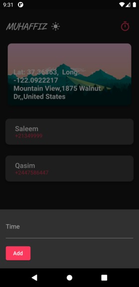 Muhaffiz App – screenshot 3