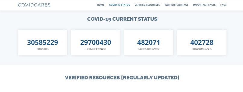 COVIDCARES – screenshot 4