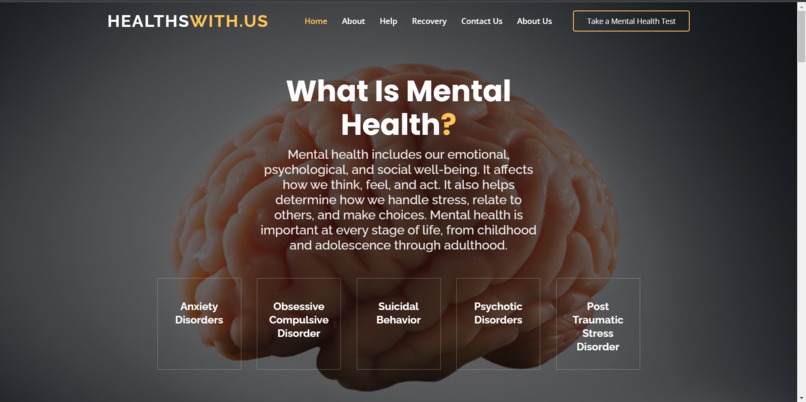 HealthsWith.us – screenshot 1