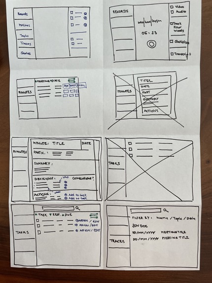 Minutely HackZurich 2021 – screenshot 3