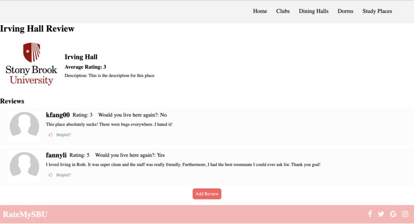 RateMySBU – screenshot 6