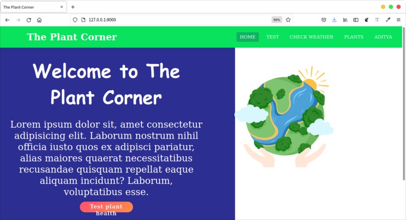 The Plant Corner – screenshot 1