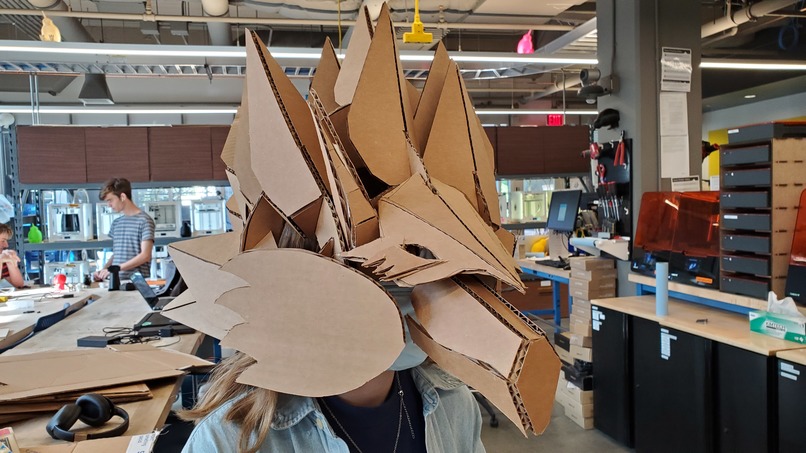 Dragon head helmet – screenshot 1