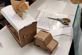 Box with Punchout Toy