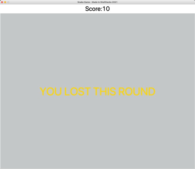 Snake Game - Shellhacks 2021  – screenshot 1