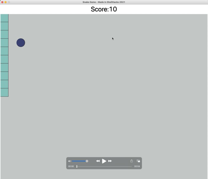 Snake Game - Shellhacks 2021  – screenshot 2