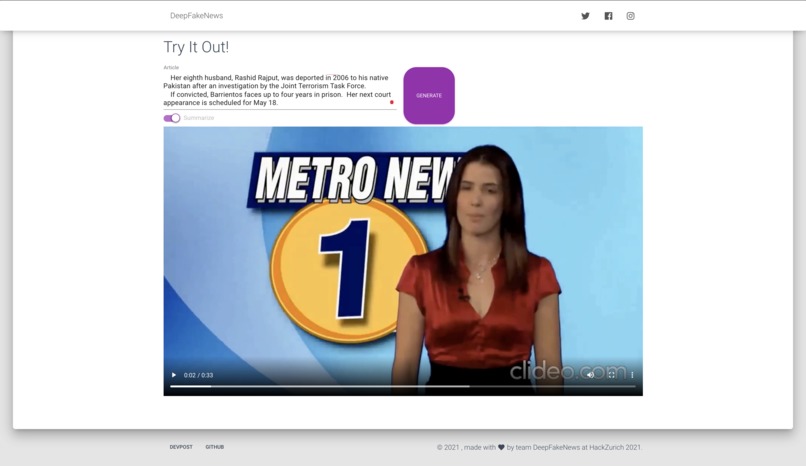 RealFakeNews – screenshot 1