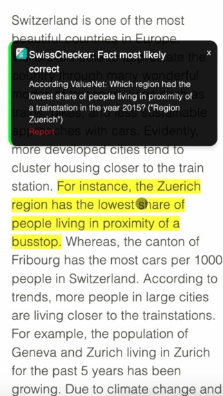 SwissChecker – screenshot 4