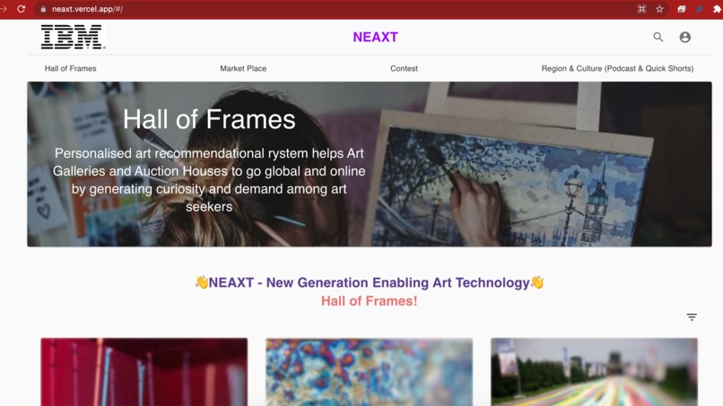 NEAXT - New Generation Enabling Art Technology – screenshot 1