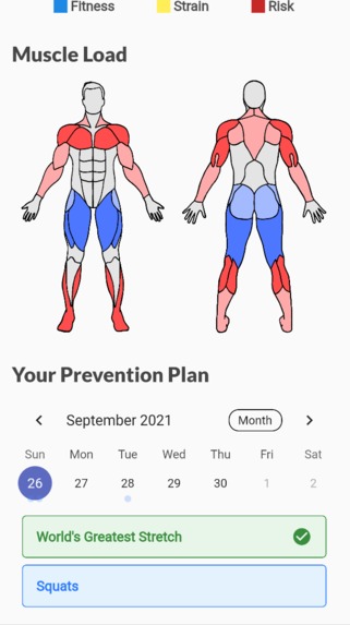 Line - Stay Injury Free – screenshot 3