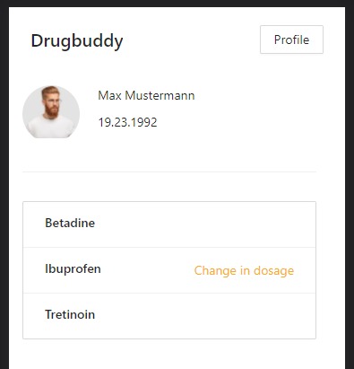 Drugbuddy – screenshot 2