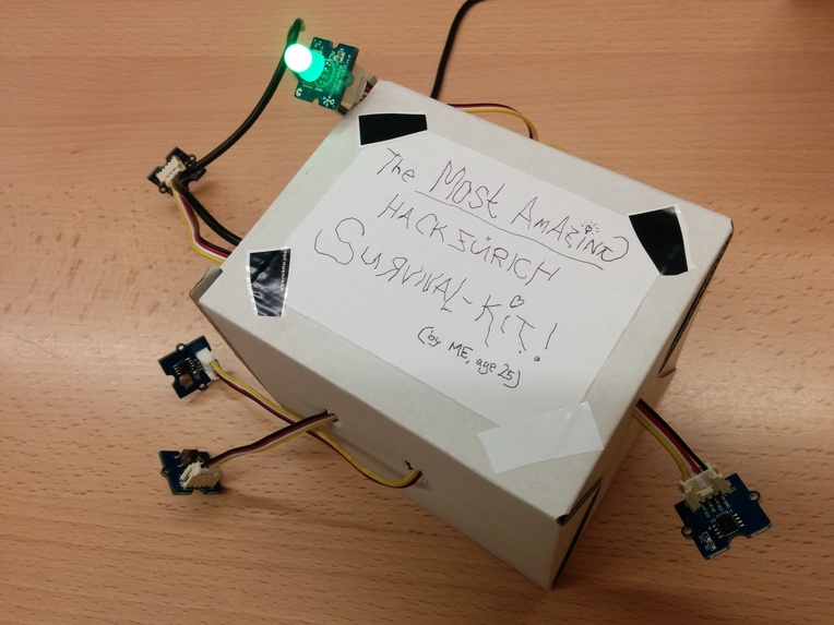 The Most Amazing HackZurich Survival Kit – screenshot 1