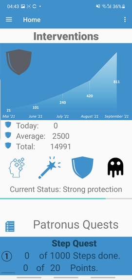 Patronus – screenshot 2