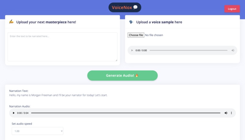VoiceNox: Turn Textbooks to Audiobooks (with Morgan Freeman) – screenshot 3