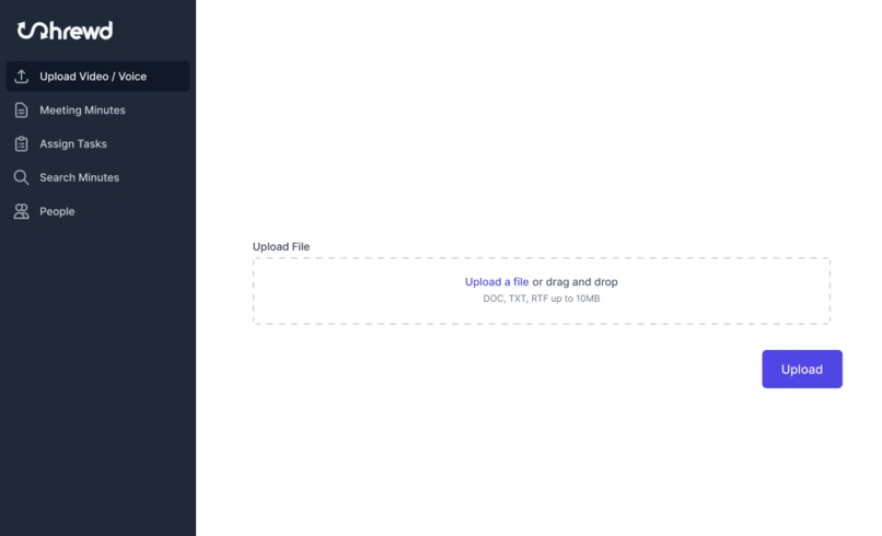 Minutely HackZurich 2021 – screenshot 6