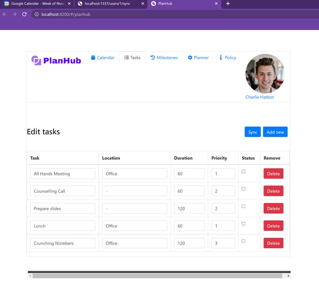 Planhub – screenshot 7