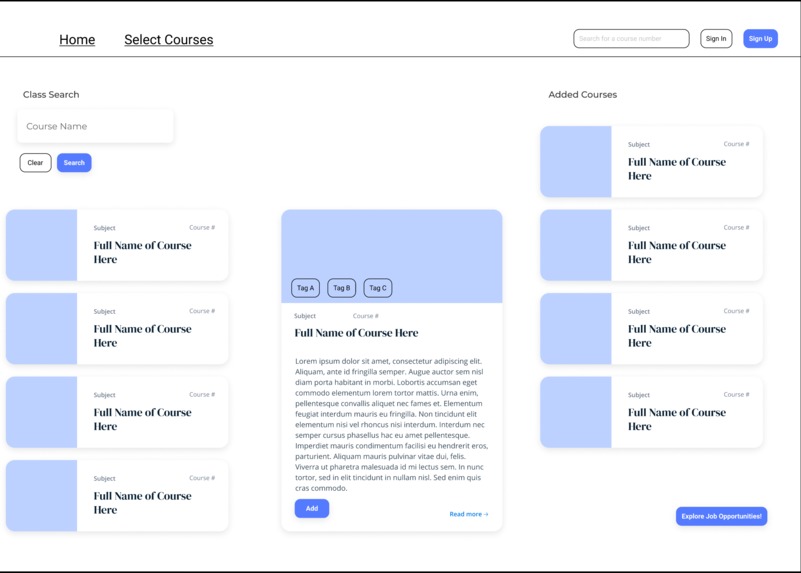 Course2Career – screenshot 2