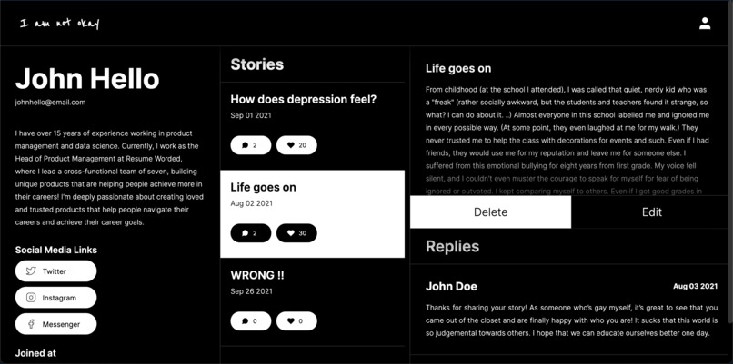 iamnotokay. – screenshot 2