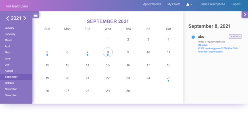 VirHealthCare – screenshot 12