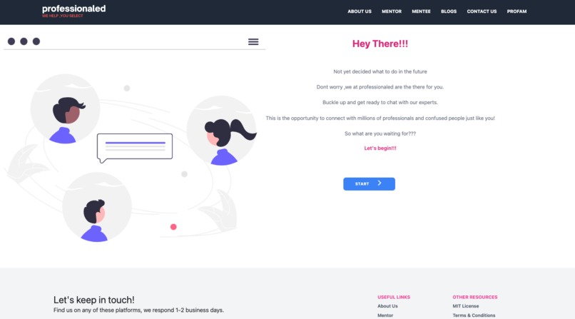 professionaled – screenshot 1