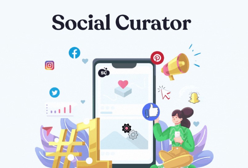 Social Curator – screenshot 1