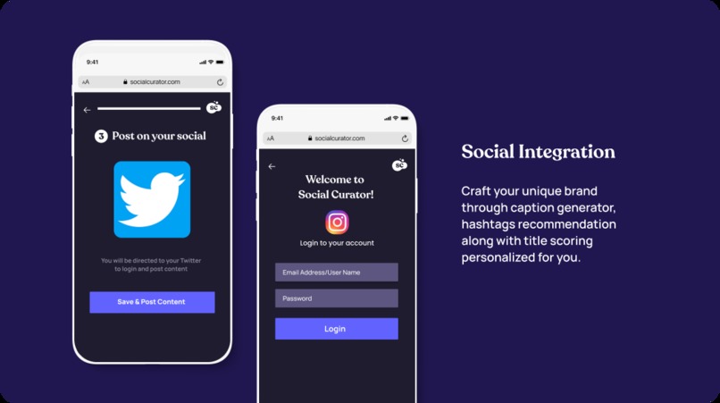 Social Curator – screenshot 4