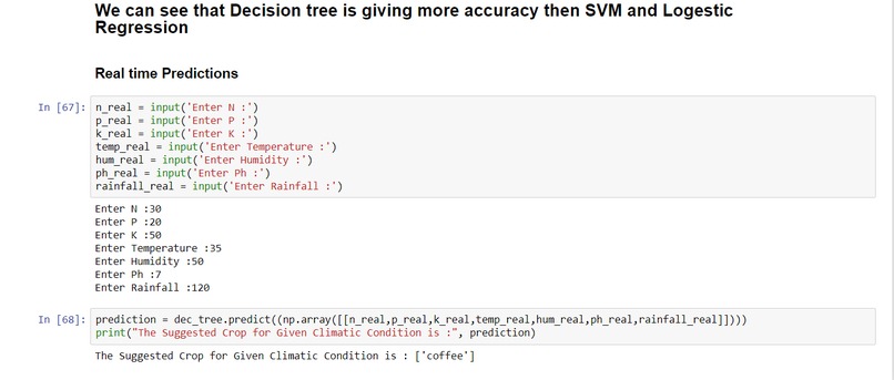 Team 34 :Farmers Friend: Optimizing Agriculture Production – screenshot 4