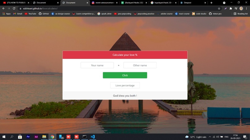 LoveCalculator – screenshot 1