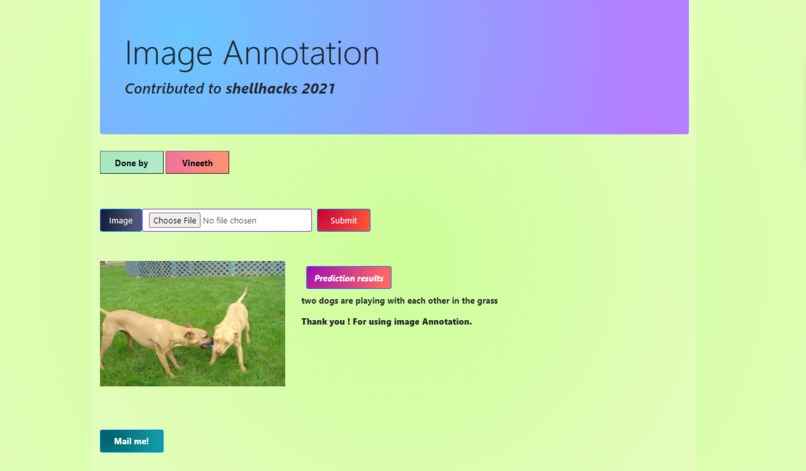 Image Annotation  – screenshot 2