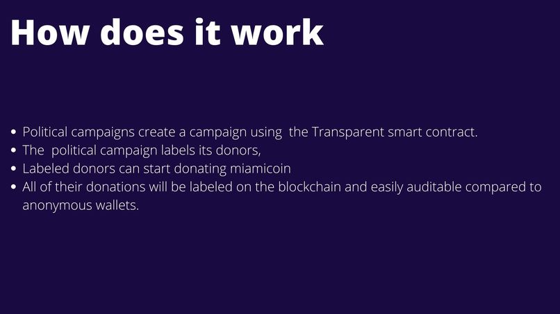 Transparent Fundraising – screenshot 2
